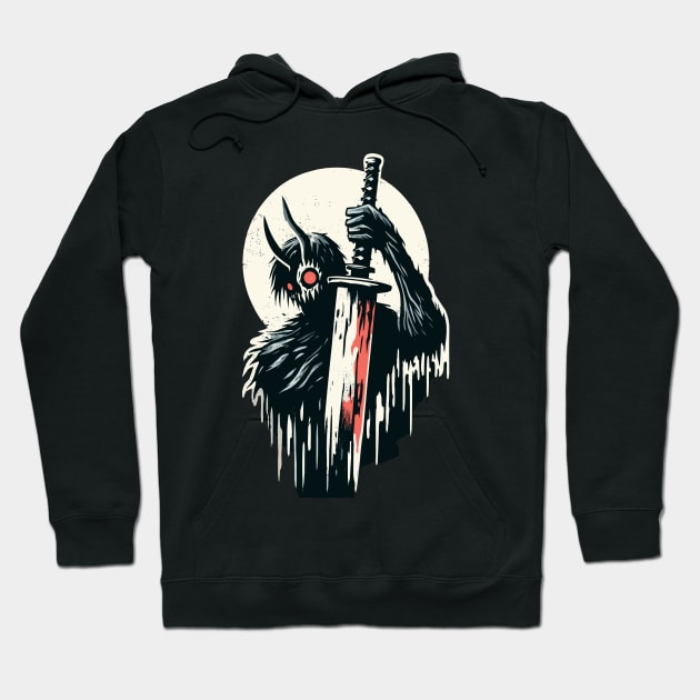 Dark warrior - original character Hoodie by Evgmerk